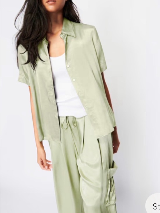 Nation LTD Tops - Nation XL Odin blouse in olive oil size large